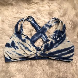 Lucky brand indigo bathing suit top